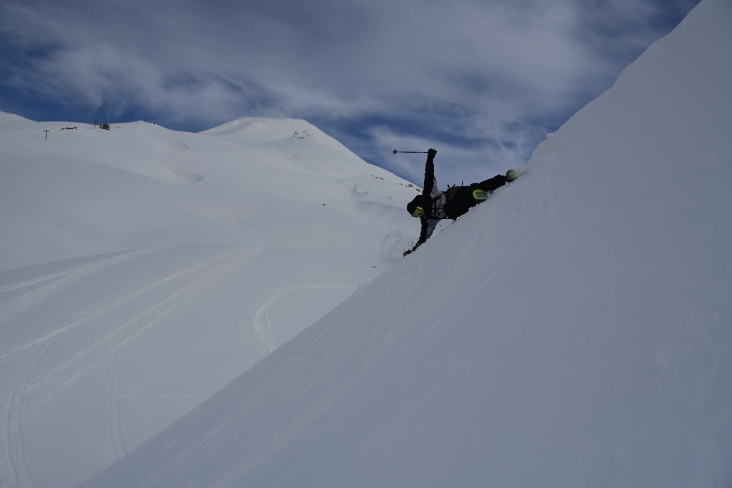 Ruta cráteres y backcountry, terreno avanzado